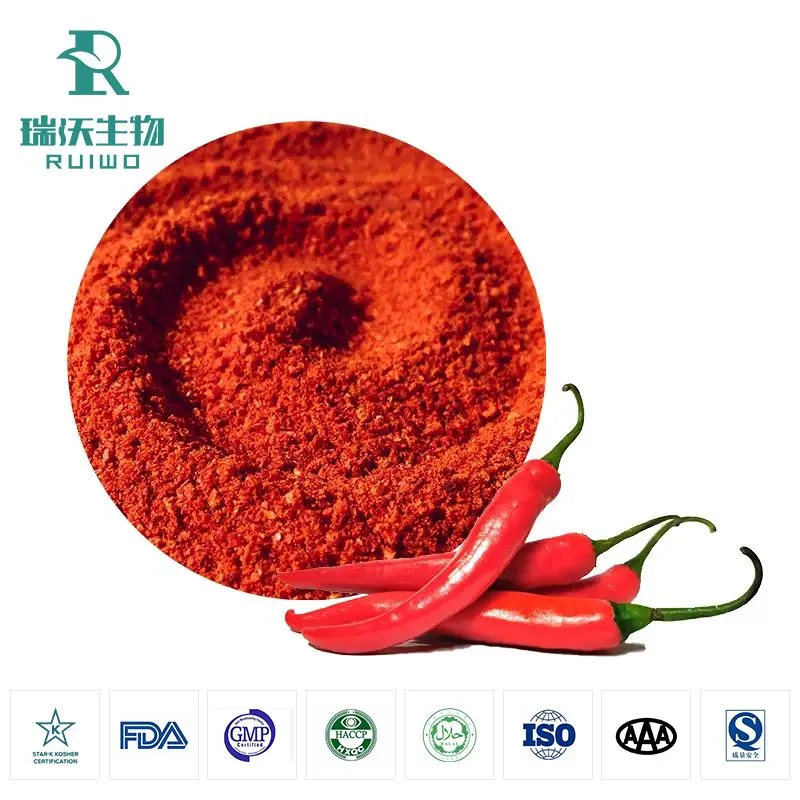 Paprika sarkanā krāsviela pulveris