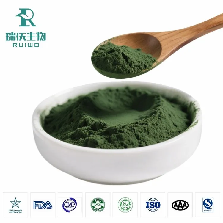 Spirulīnas pulvera masa